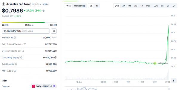 Tether покупает &laquo;Ювентус&raquo; в рамках знаковой криптосделки