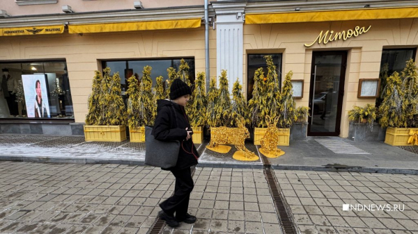 Как город украсили к Новому году: а ля рюс и &laquo;лошадиная тема