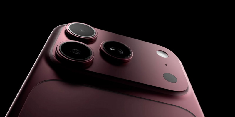 Инсайдер показал на видео бордовый iPhone 18 Pro с &laquo;островком&raquo; в углу экрана