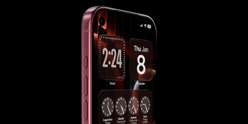 Инсайдер показал на видео бордовый iPhone 18 Pro с &laquo;островком&raquo; в углу экрана