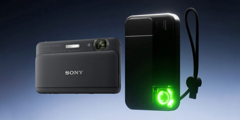 Sharge представила магнитный пауэрбанк, который выглядит как камера Sony Cybershot